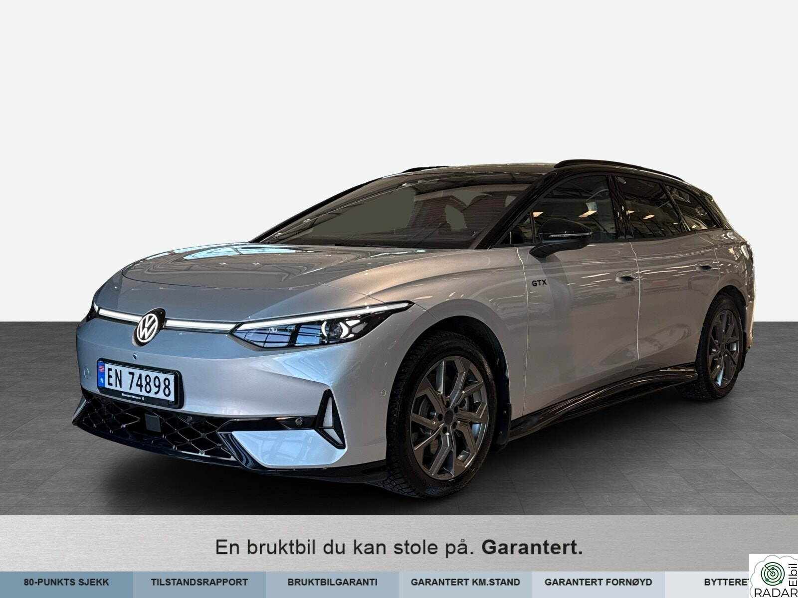 VOLKSWAGEN ID.7 TOURER GTX GTX Exclusive stv 340hk El.seter,360cam,Matrix,H&K,Krok