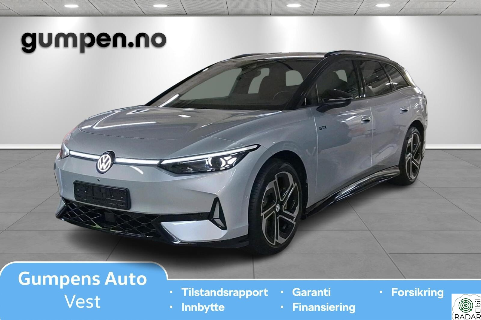 VOLKSWAGEN ID.7 TOURER GTX GTX 4M STV 86KWH 340HK EXCLUSIVE / NYBILGARANTI!