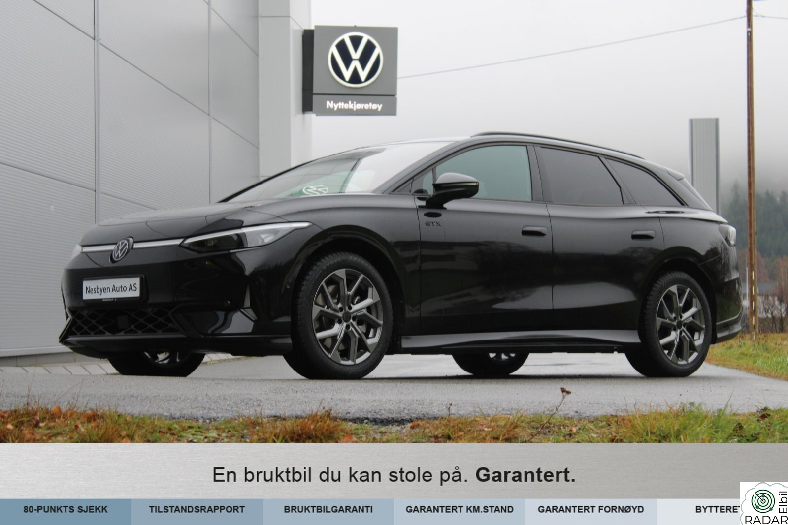 VOLKSWAGEN ID.7 TOURER GTX GTX 4Motion 86kwh 340hk! Leveringsklar!