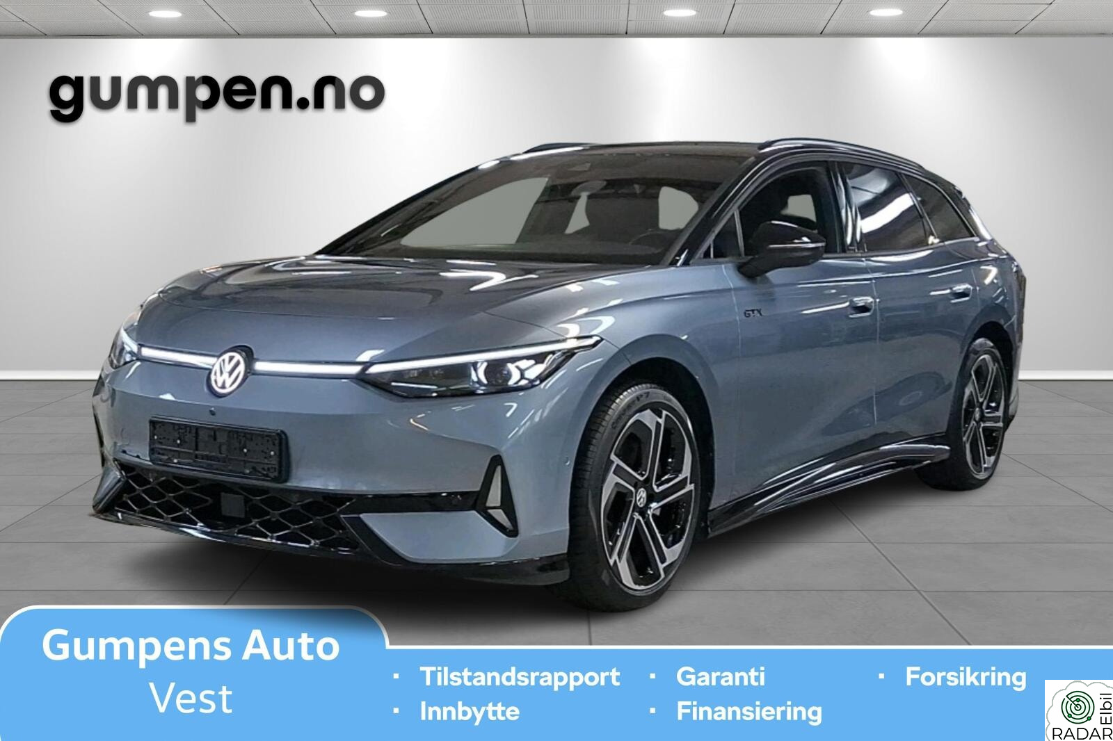 VOLKSWAGEN ID.7 TOURER GTX GTX 4M Exclusive 86kwh 340hk, Massasje, 360kamera ++