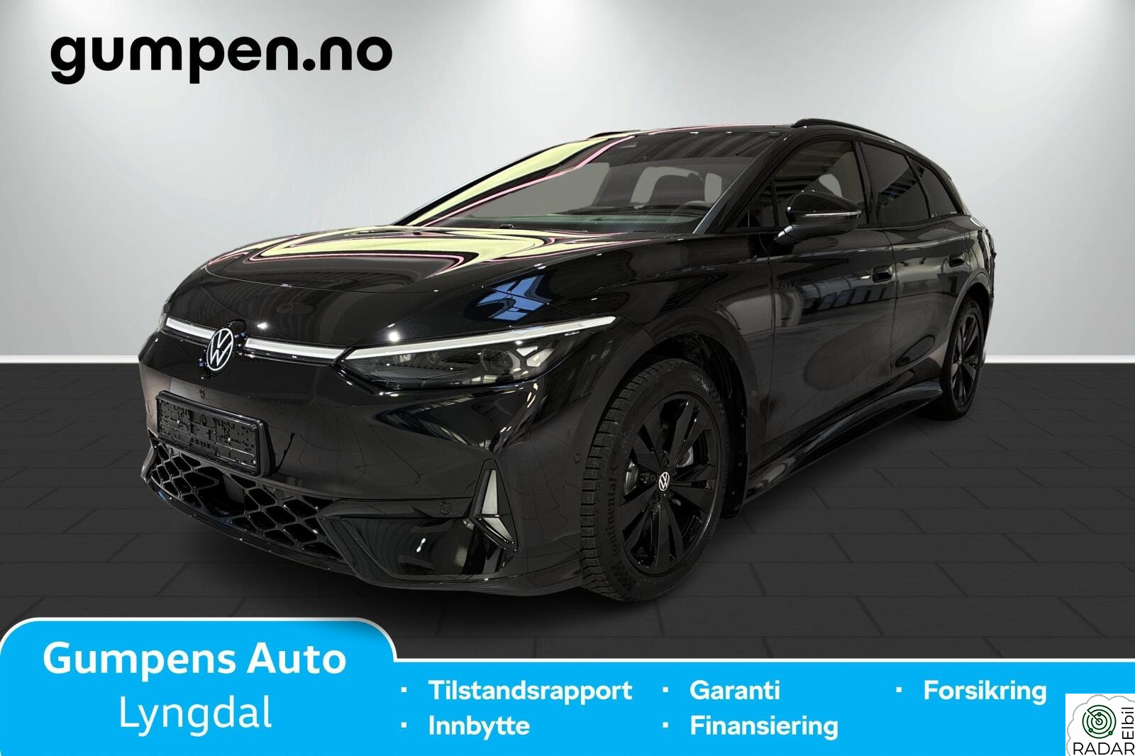 VOLKSWAGEN ID.7 TOURER GTX gtx 4m stv ex 86kwh 340hk Se km!