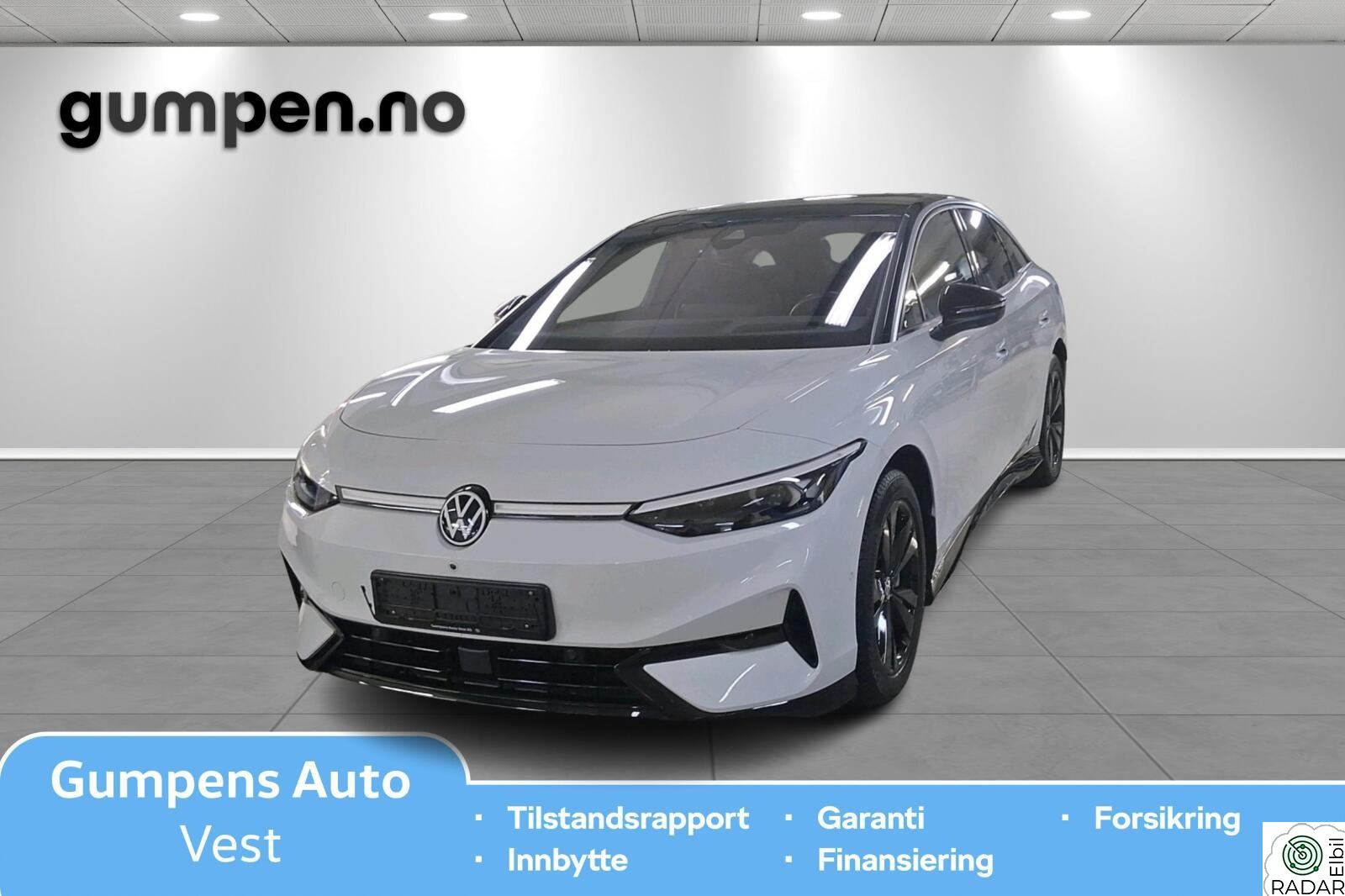 VOLKSWAGEN ID.7 PRO 210KW PRO FASTBACK 77KWH 286HK / LAV KM / NYBILGARANTI!