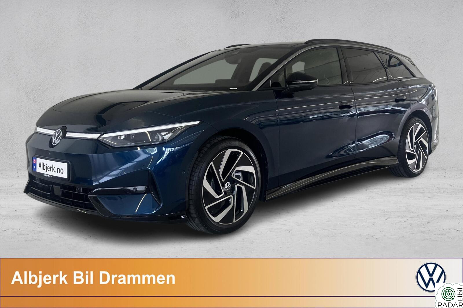 VOLKSWAGEN ID.7 TOURER PRO PRO 286hk El.seter Panoramatak, Head-up, H.Feste, 360++