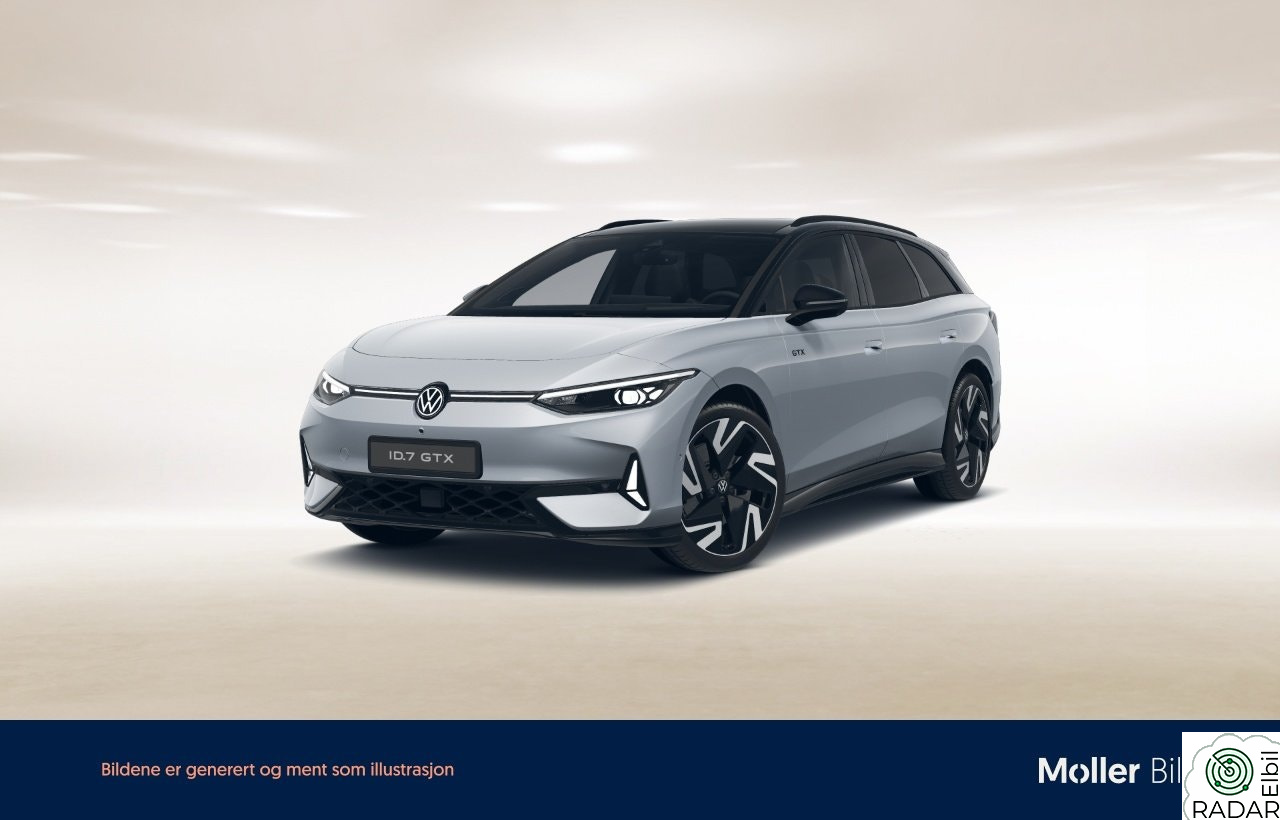 VOLKSWAGEN ID.7 TOURER GTX GTX 4m stv 86kwh 340hk IN Hengerfeste, panorama, navi +