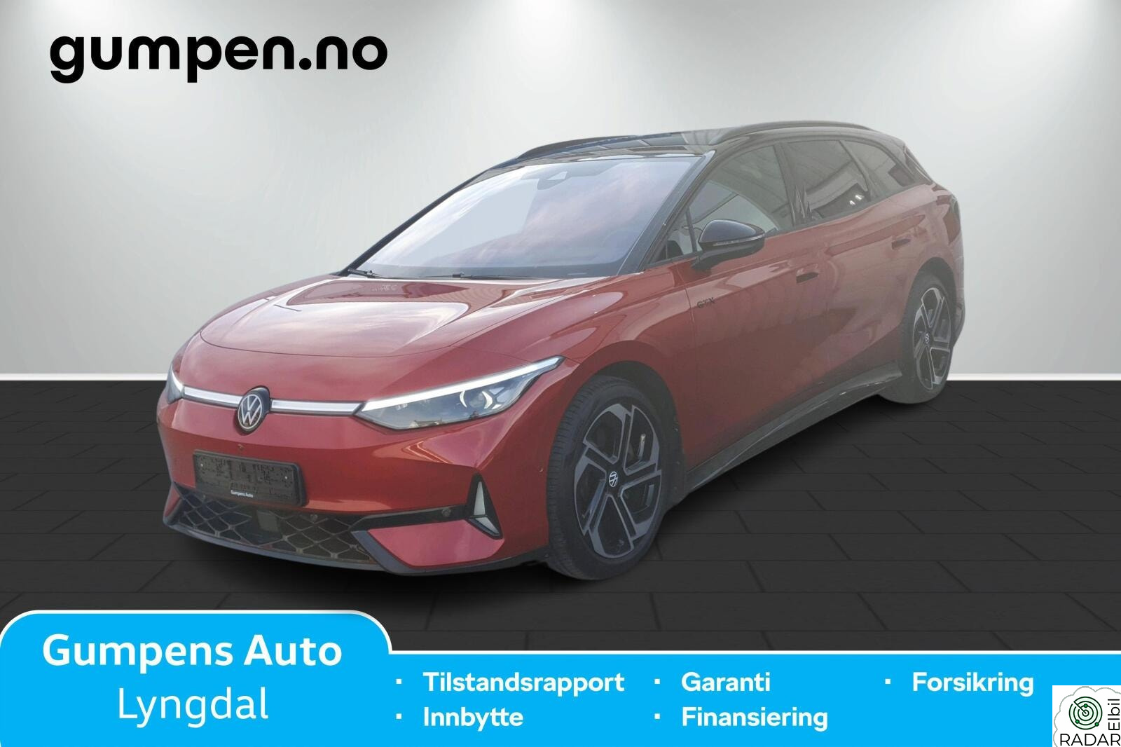 VOLKSWAGEN ID.7 TOURER GTX gtx 4m stv 86kwh 340hk ex