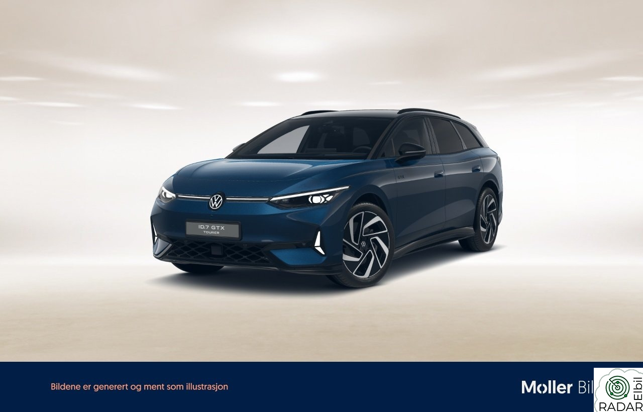 VOLKSWAGEN ID.7 TOURER GTX GTX 4M STV 86KWH 340HK EXCLUSIVE Hengerfeste, navi + +