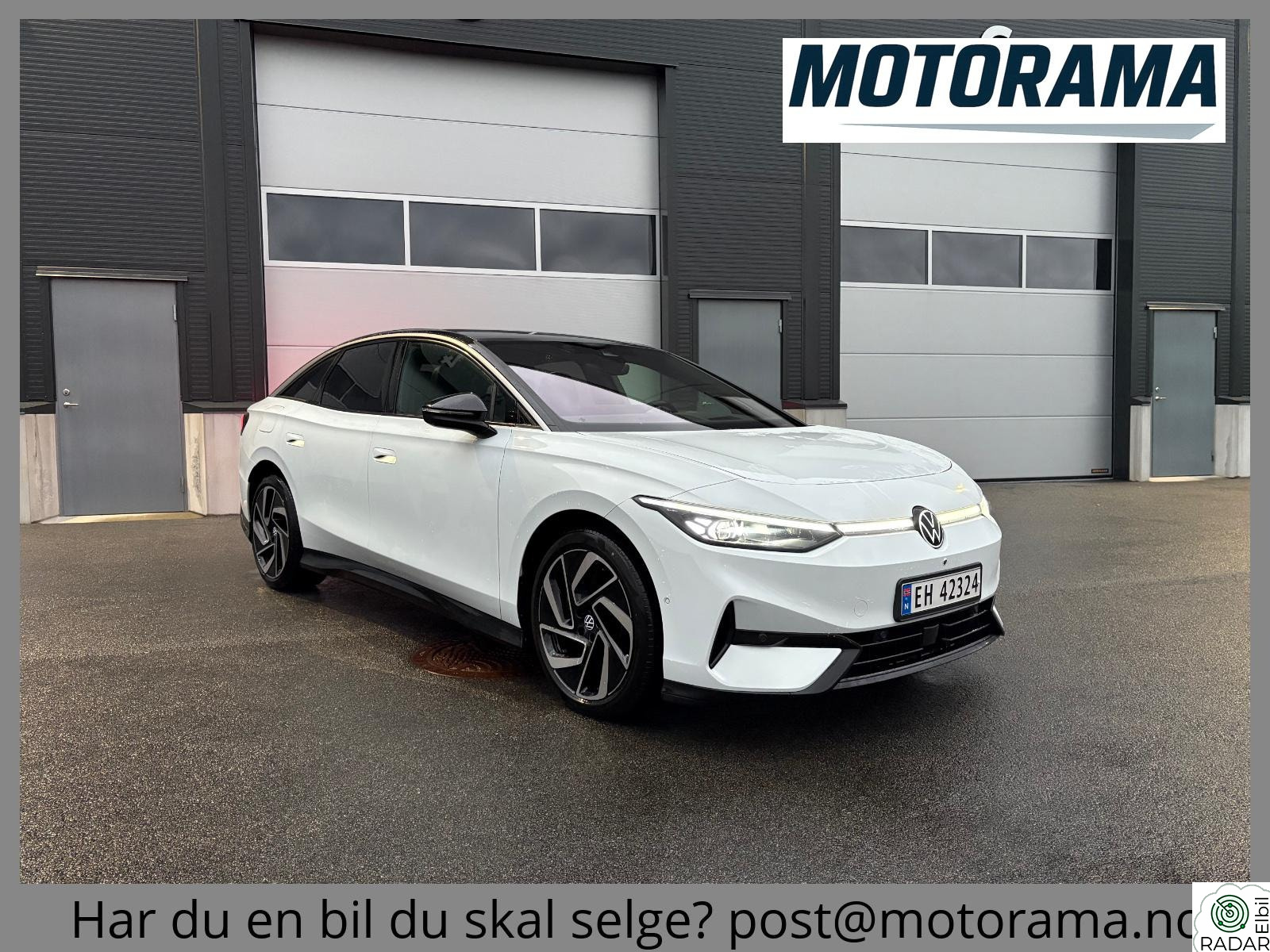 VOLKSWAGEN ID.7 PRO 210KW Panorama | Alt utstyr | HK | Ventilerte seter | Matrix