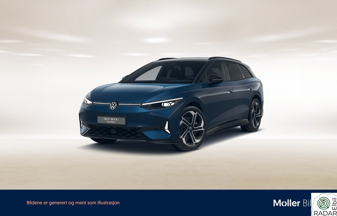 VOLKSWAGEN ID.7 TOURER GTX GTX 4M STV 86KWH 340HK EXCLUSIVE Hengerfeste, navi + +