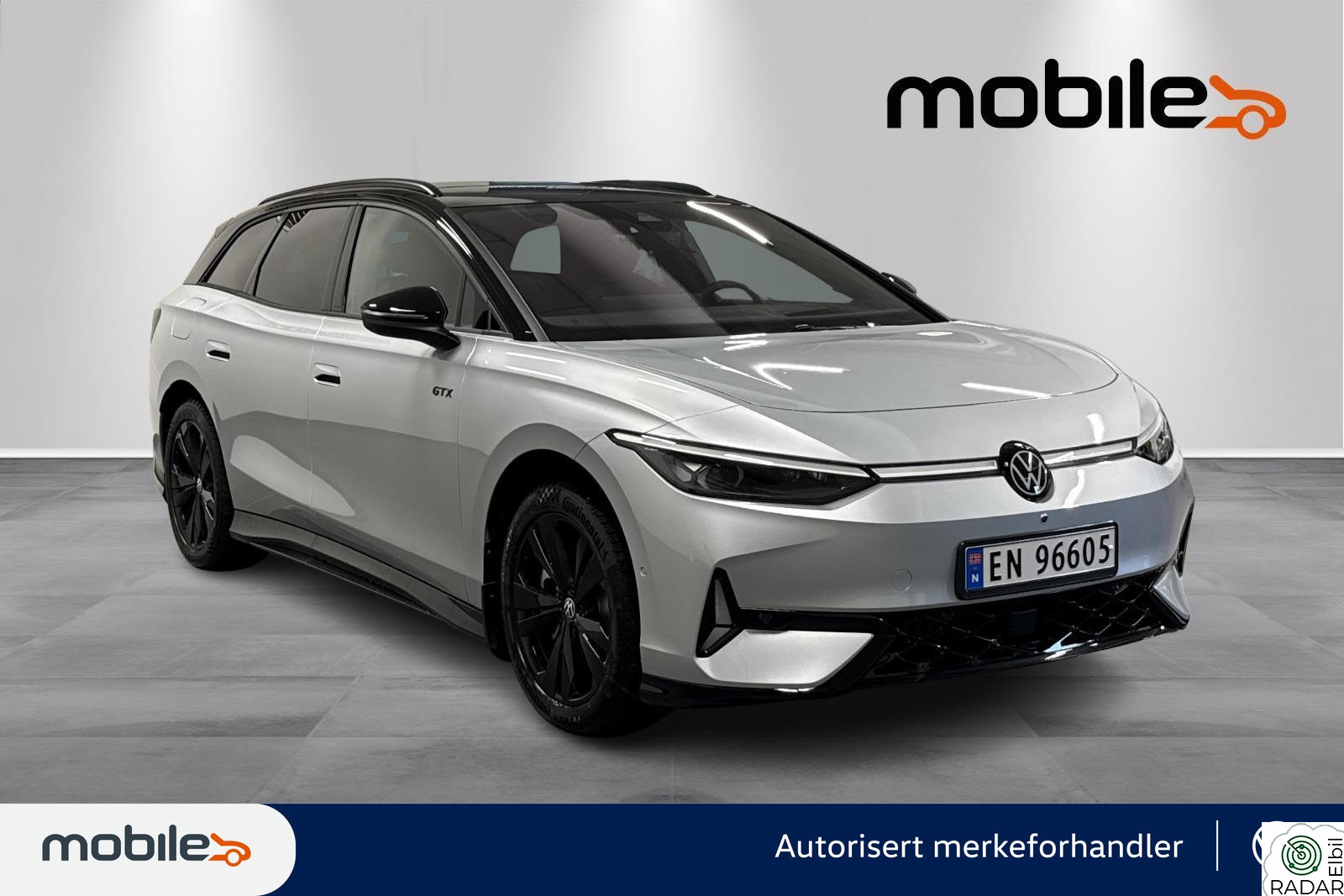 VOLKSWAGEN ID.7 TOURER GTX Stasjonsvogn GTX 4Motion 86kWh Businessline 1800kg KROK