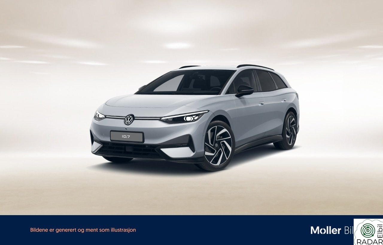 VOLKSWAGEN ID.7 TOURER PRO Pro 77kWh Exclusive - HUD, Matrix, 36Kam, Krok, 20"