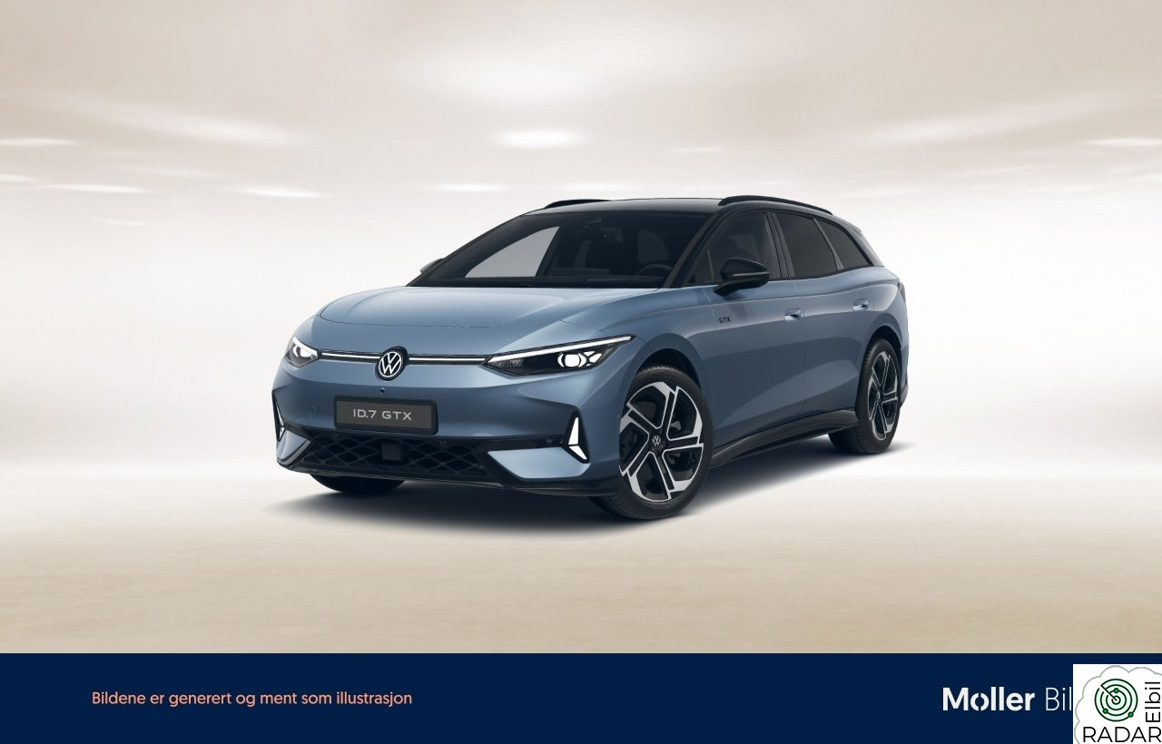 VOLKSWAGEN ID.7 TOURER GTX gtx 4m stv 86kwh 340hk EXCLUSIVE/360KAM/H&K/HUD/MATRIX+