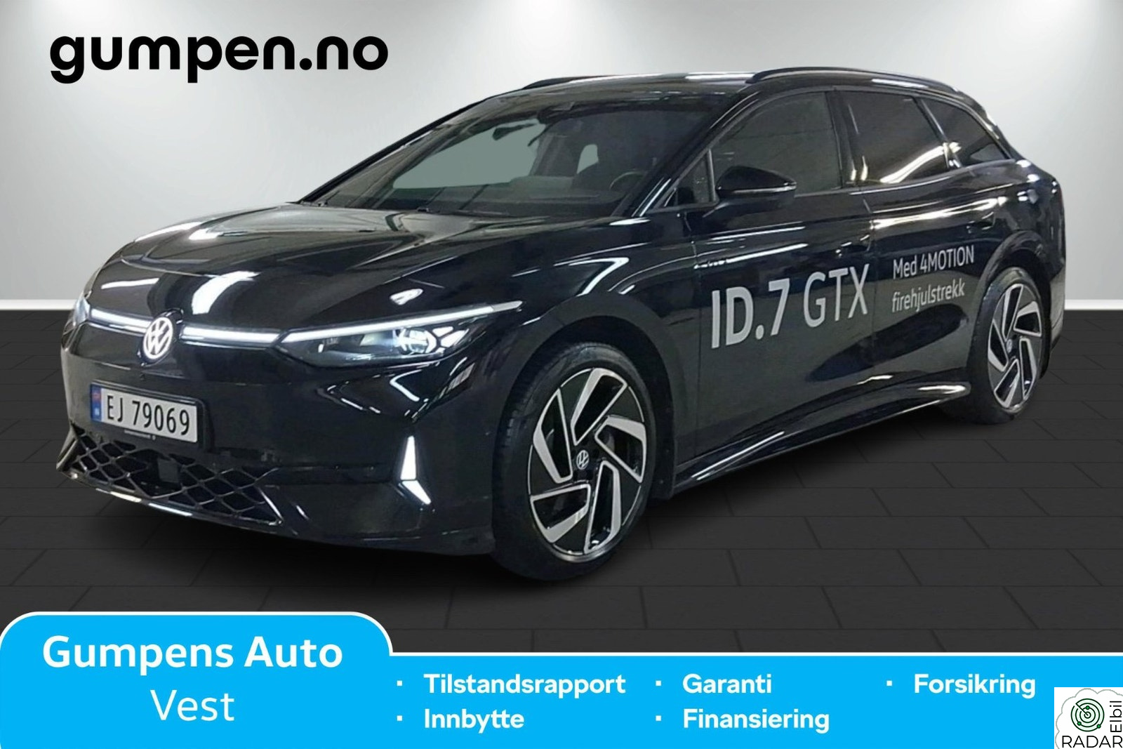 VOLKSWAGEN ID.7 TOURER GTX GTX 4M STV 86kwh 340HK EXCLUSIVE