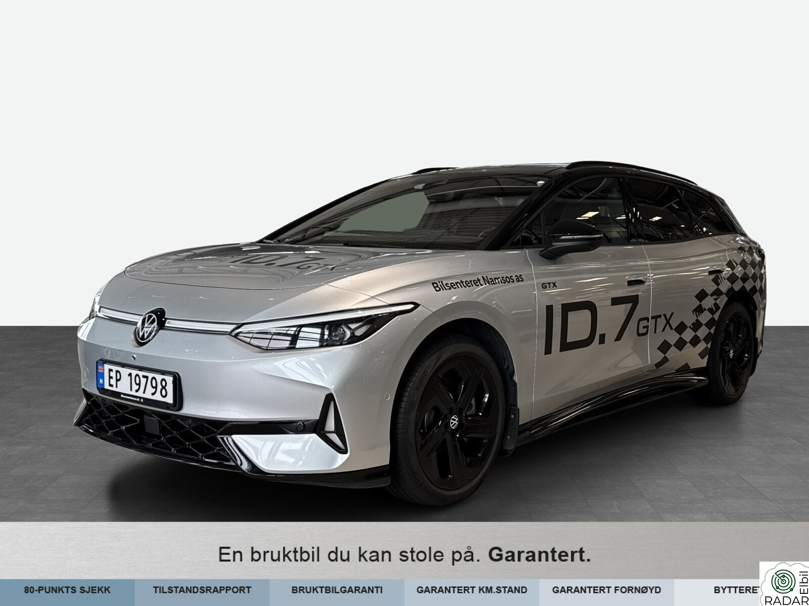 VOLKSWAGEN ID.7 TOURER GTX GTX Exclusive stv 340hk Glasstak,360cam,Matrix,H&K,Krok