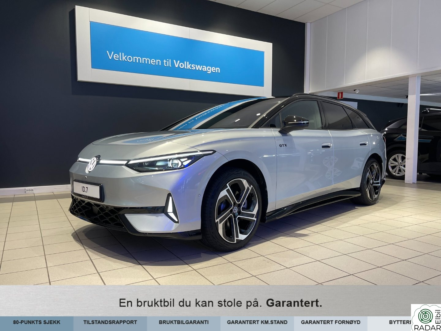 VOLKSWAGEN ID.7 TOURER GTX GTX 4M 86kWh 340hk Businessline 360-Kam/Head-Up/Hengerf