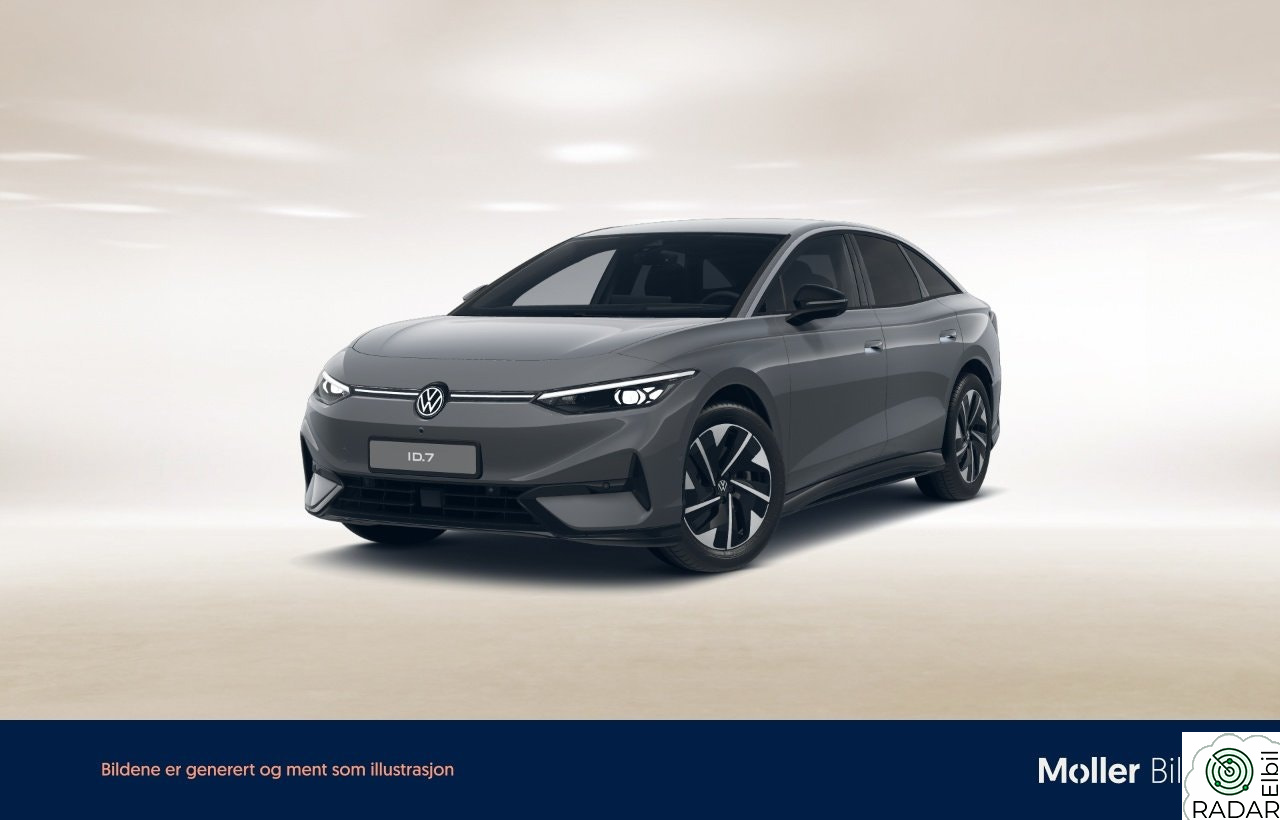 VOLKSWAGEN ID.7 PRO Pro fb  77kwh 286hk Hengerfeste, omgivelseskamera, navi