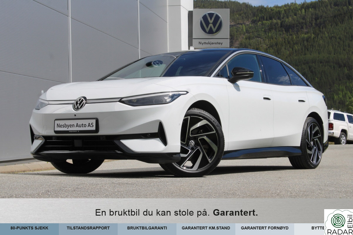 VOLKSWAGEN ID.7 PRO 210KW Excl. Pro fb 77kwh 286hk Massasje/HUD/360Kam++Levering?