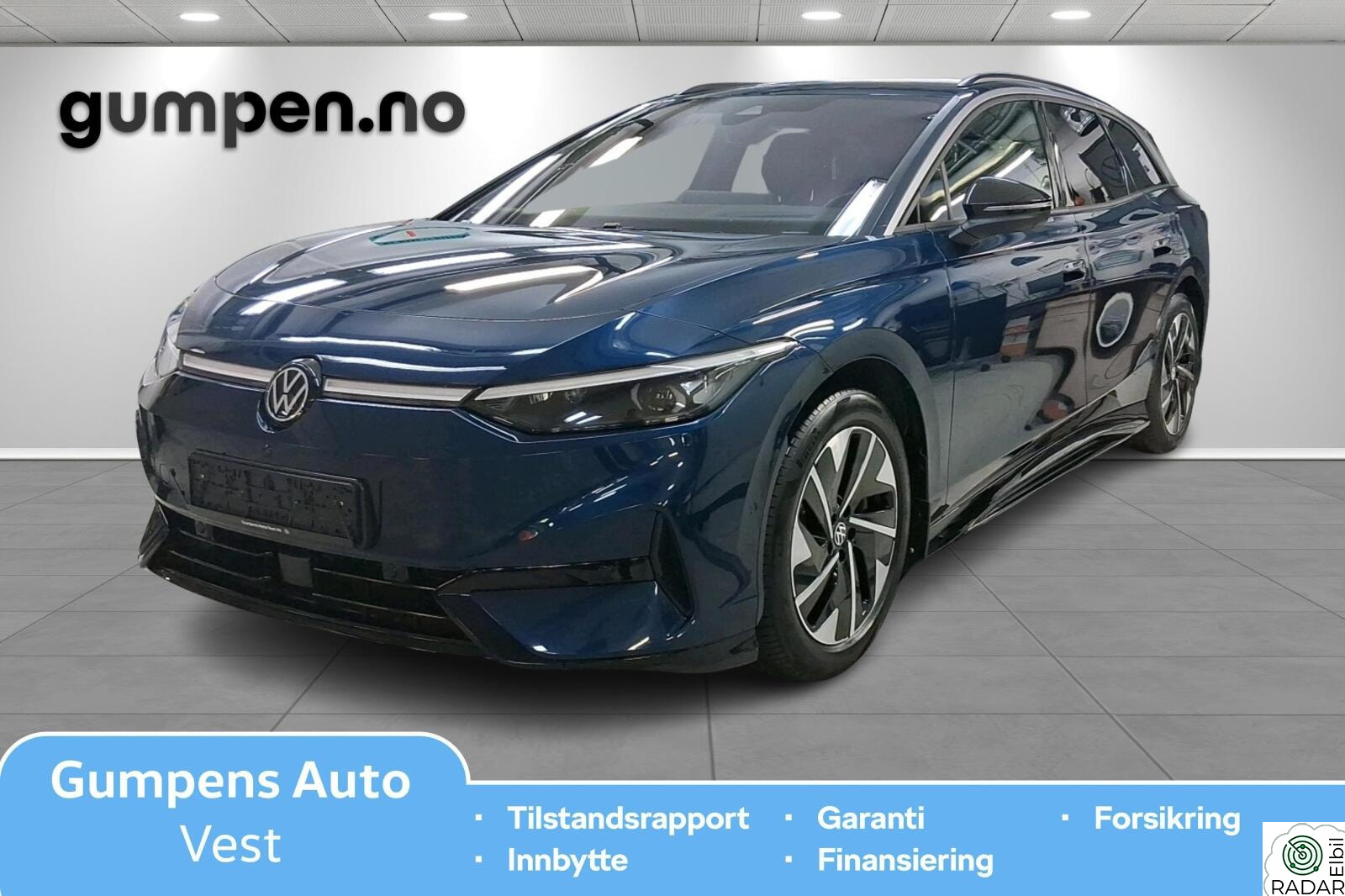 VOLKSWAGEN ID.7 TOURER PRO PRO 77kwh 286hk | Matrix | El-seter | Hengerfeste ++
