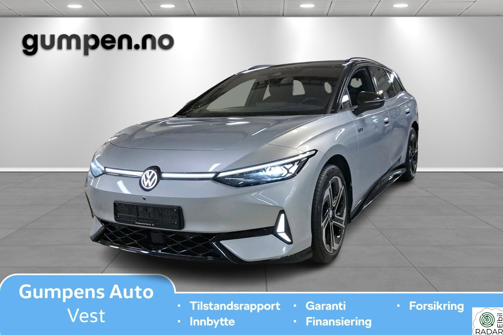VOLKSWAGEN ID.7 TOURER GTX GTX 4M STV 86kwh 340hk Exclusive, fullspekket