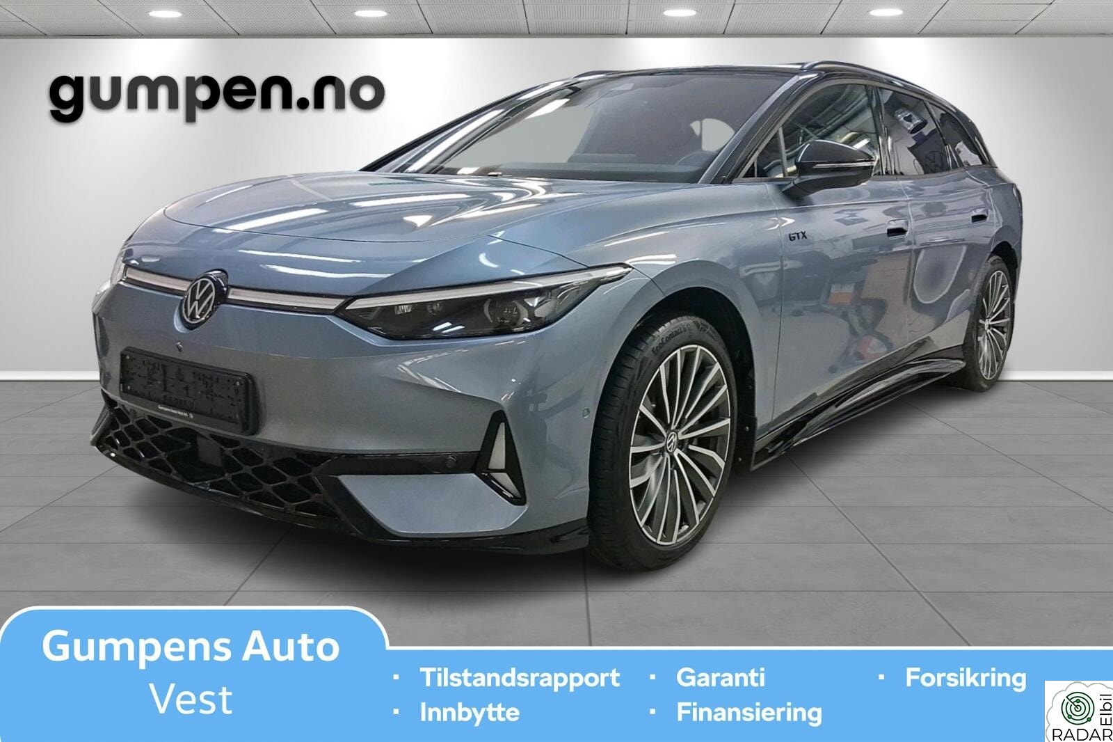 VOLKSWAGEN ID.7 TOURER GTX GTX 4M Exclusive 86kwh 340hk, Massasje, 360kamera ++