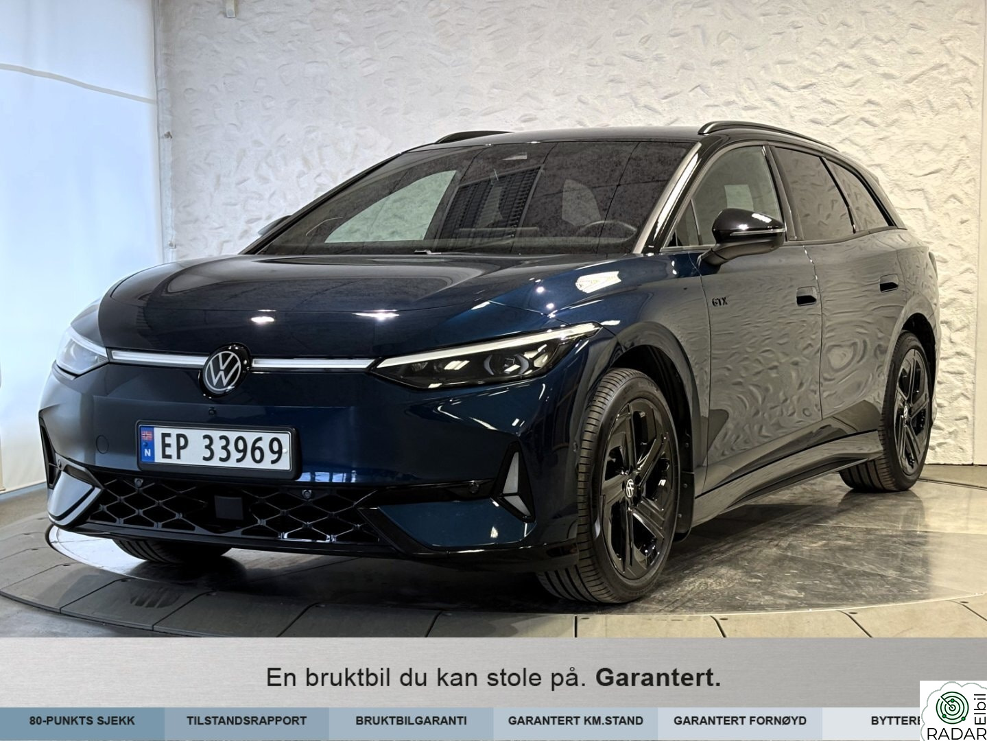 VOLKSWAGEN ID.7 TOURER GTX GTX 4MOTION Exclusive STV / 86kWh 340hk