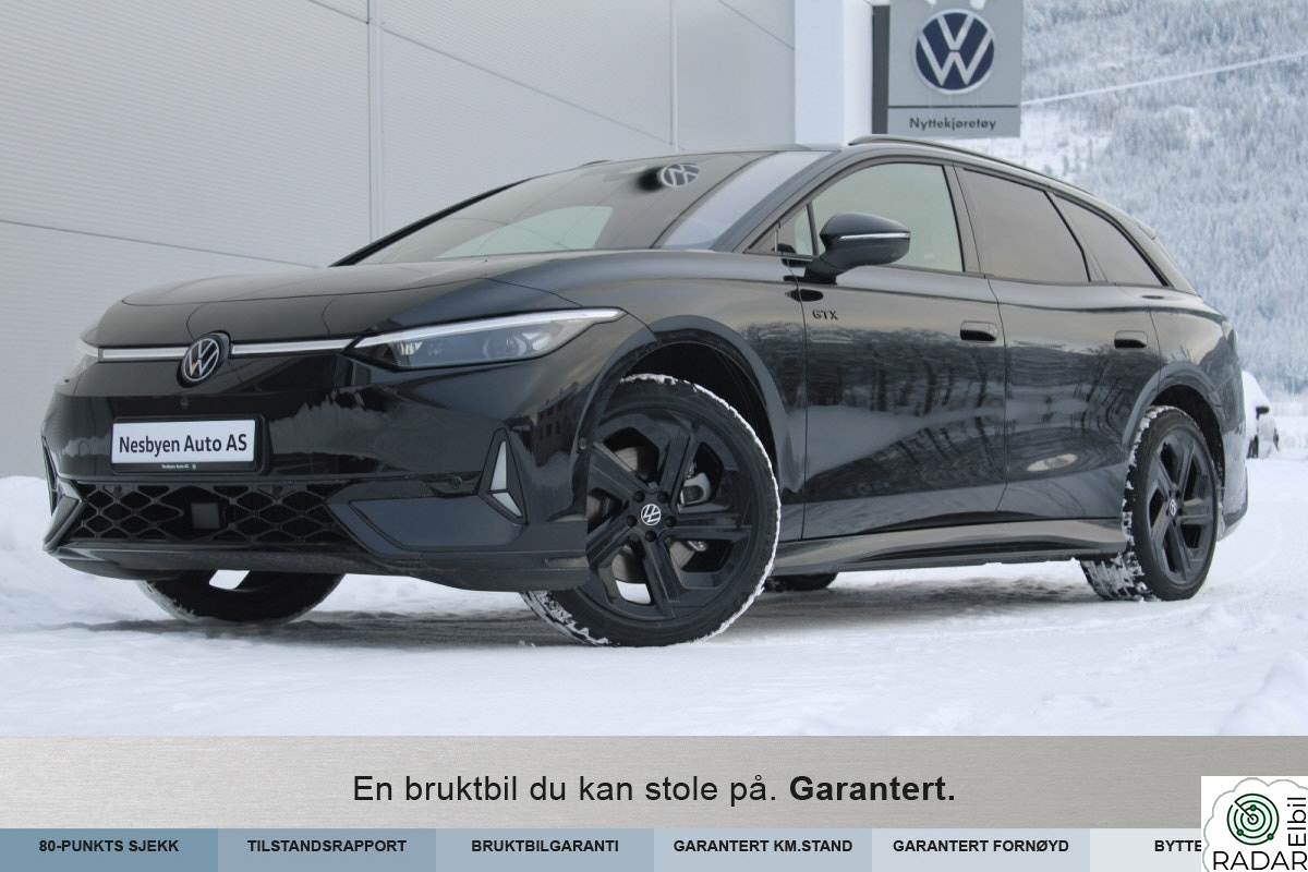 VOLKSWAGEN ID.7 TOURER GTX GTX 4m stv 86kwh 340hk Exclusive! HUD/H&K++Levering?