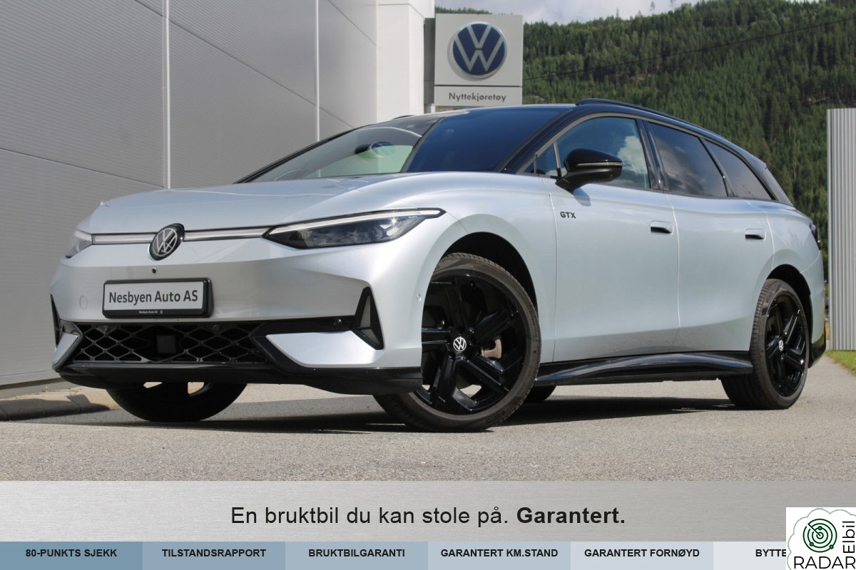 VOLKSWAGEN ID.7 TOURER GTX GTX 4m stv 86kwh 340hk Exclusive! HUD/H&K++Levering?