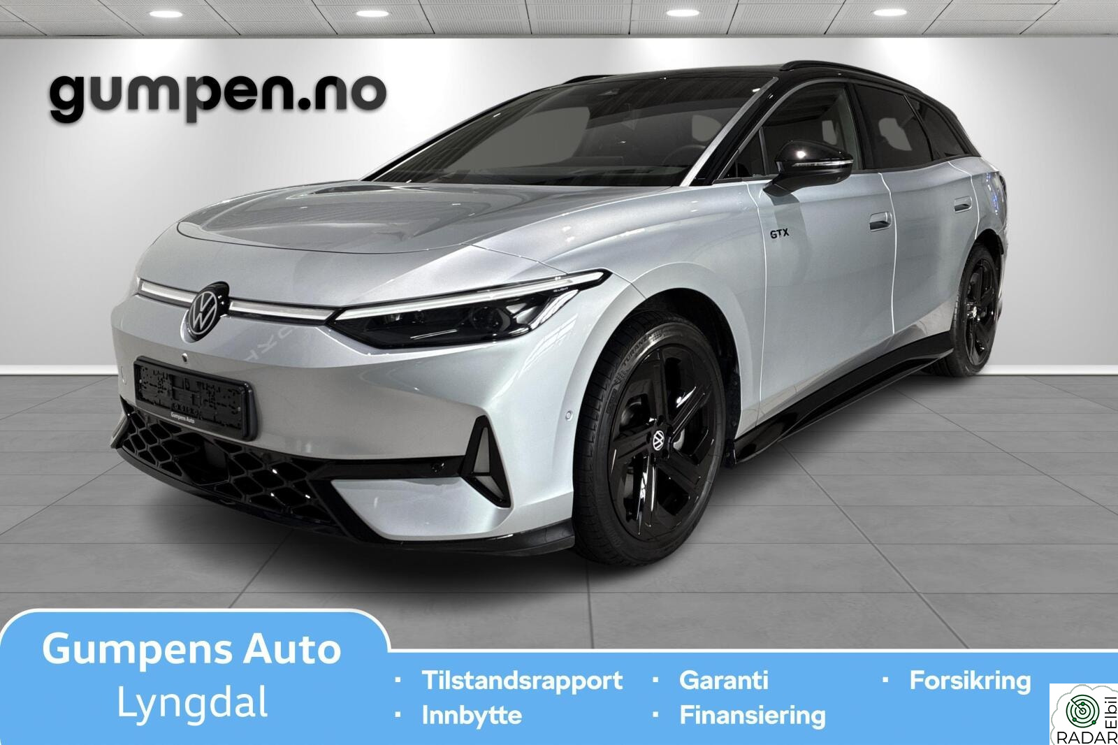 VOLKSWAGEN ID.7 TOURER GTX gtx 4m stv ex 86kwh 340hk