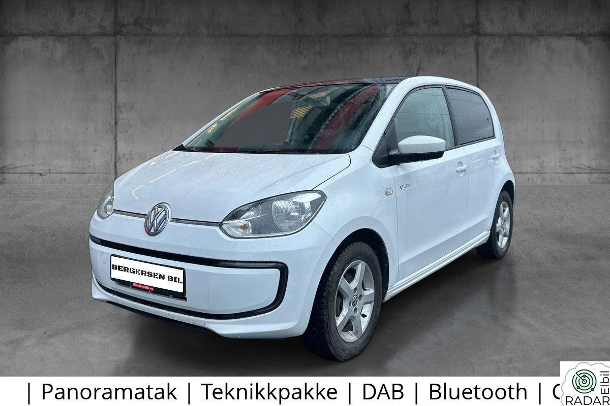 VOLKSWAGEN UP! Panoramatak | Teknikkpakke | DAB | Bluetooth | CC |
