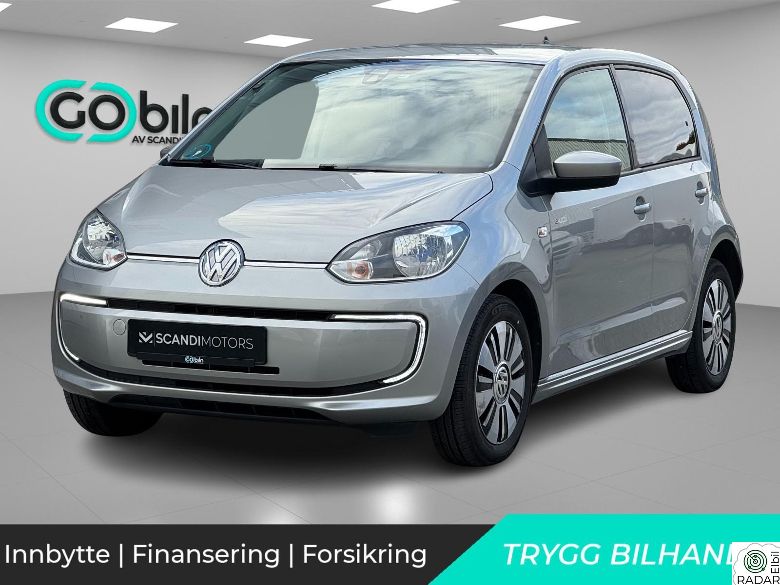 VOLKSWAGEN UP! Perfekt bybil / Lader / Piggdekk