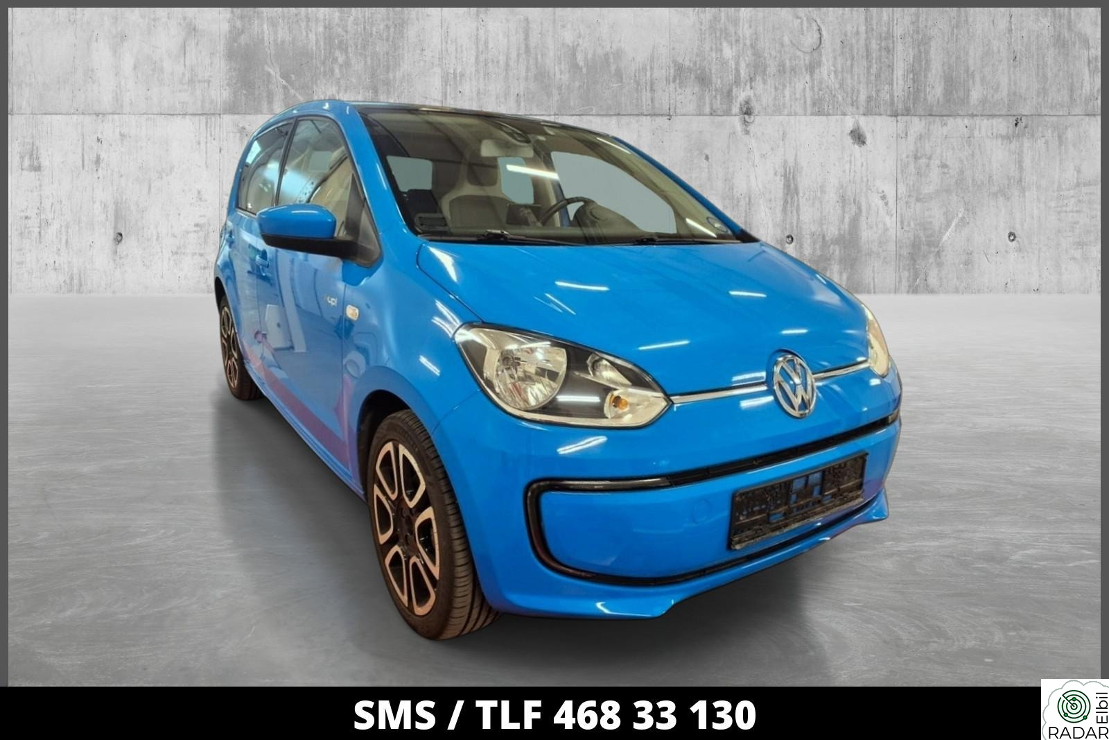 VOLKSWAGEN UP! e-UP | Pano | Navi | CC - Strøken m/lav km