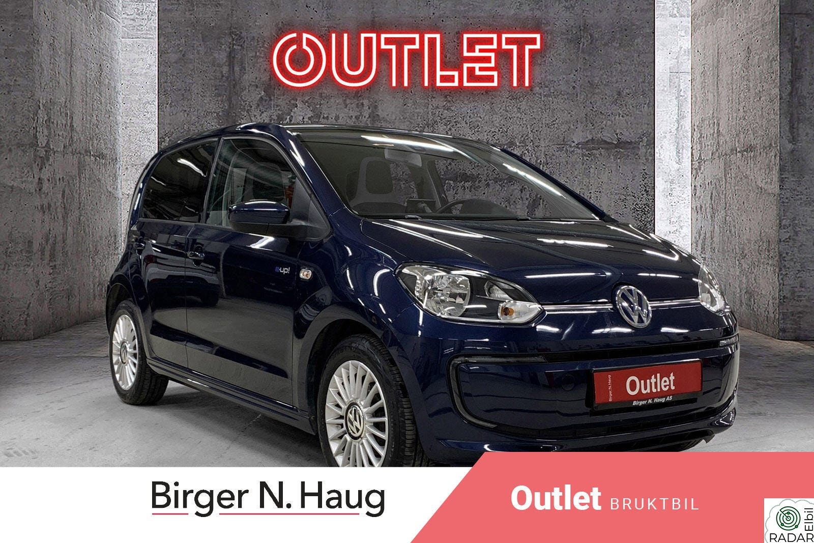 VOLKSWAGEN UP! (basismodell) /OUTLET/DAB/NAVI/BLUETOOTH/GLASSTAK/