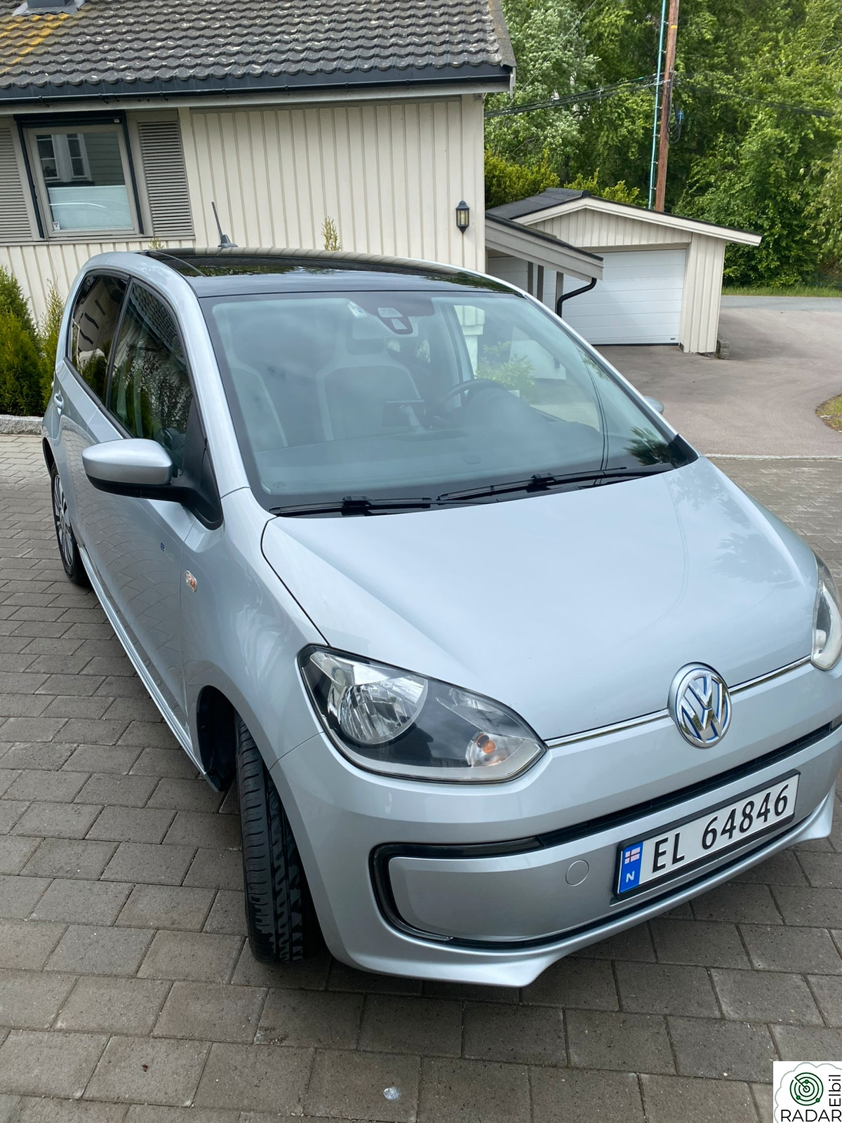 VOLKSWAGEN UP! Wv E-up fra 2015, bilen fremstår som fin