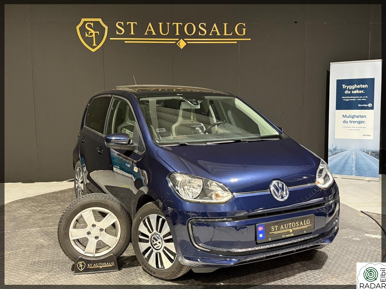 VOLKSWAGEN UP! Elektrisk 82HK Automat/Ny-service/10.27/Isofix/DAB/Navi