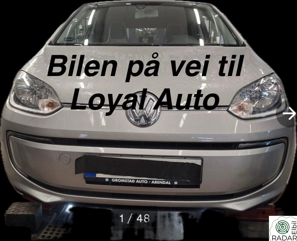 VOLKSWAGEN UP! 82HK Lav km V-Pumpe P-Sensor DAB Cruise Navi Blåtann AC