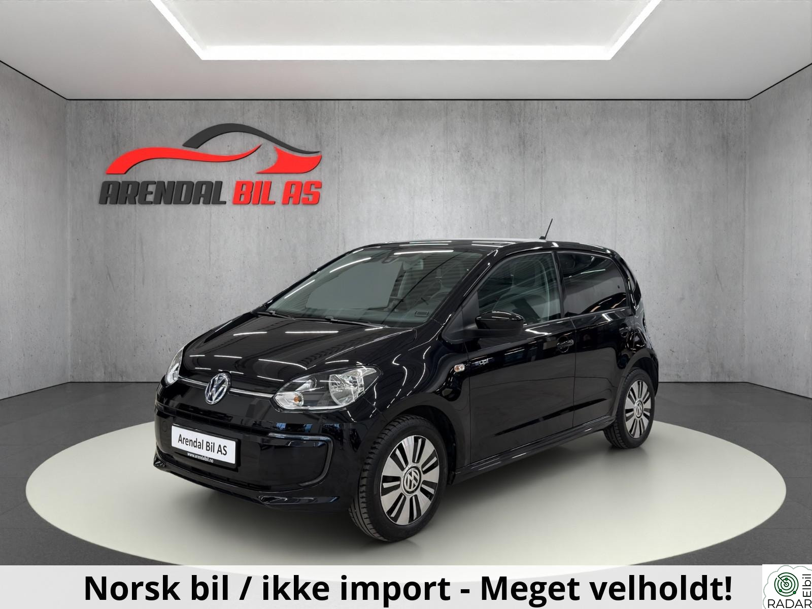 VOLKSWAGEN UP! 160KM rekkevidde, Navi, Soltak, Eu 07-2028, Kun 1 EIER!