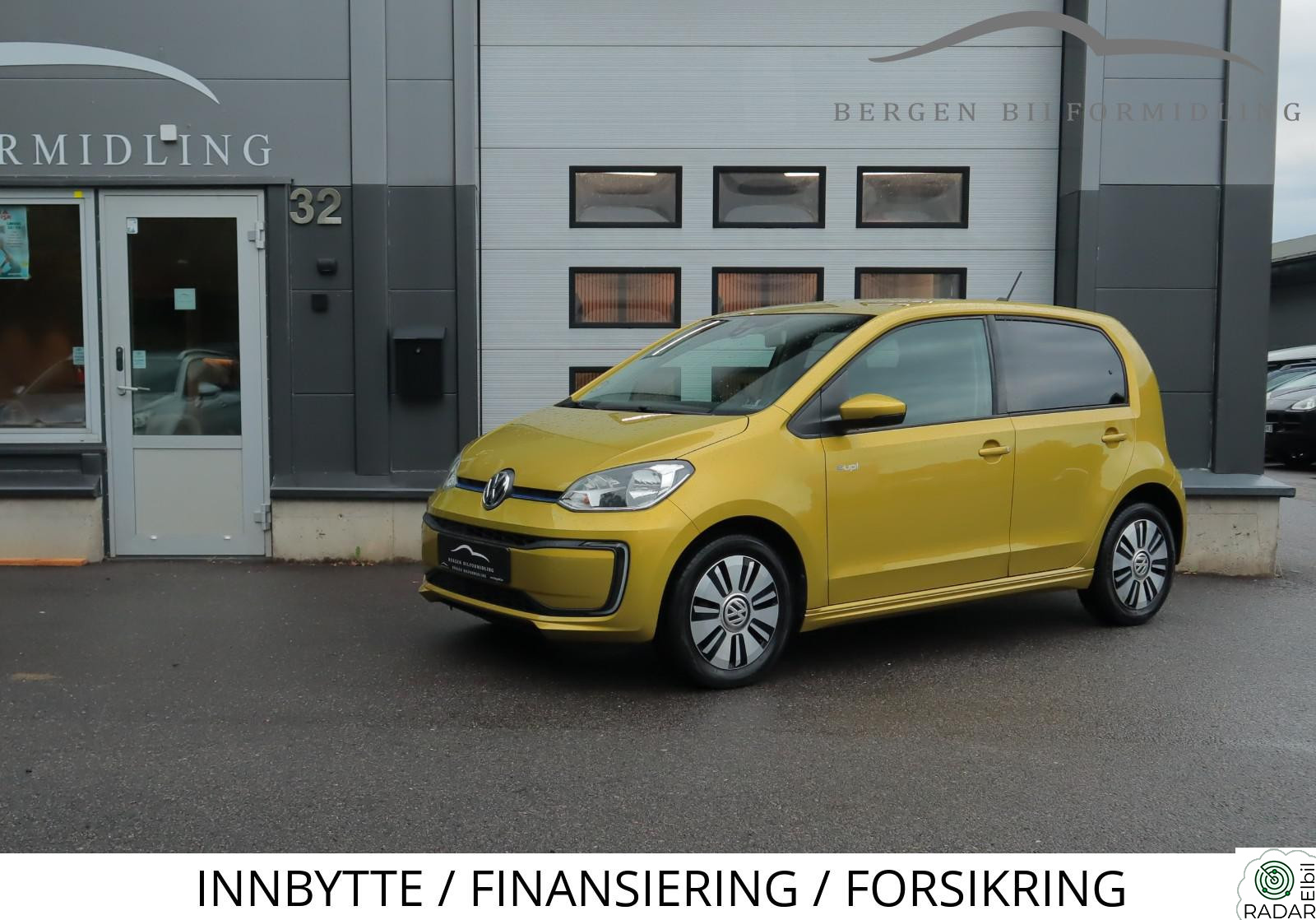 VOLKSWAGEN UP! E-Up!/ 82hk/ Cruise/ Ryggekamera/ Automat