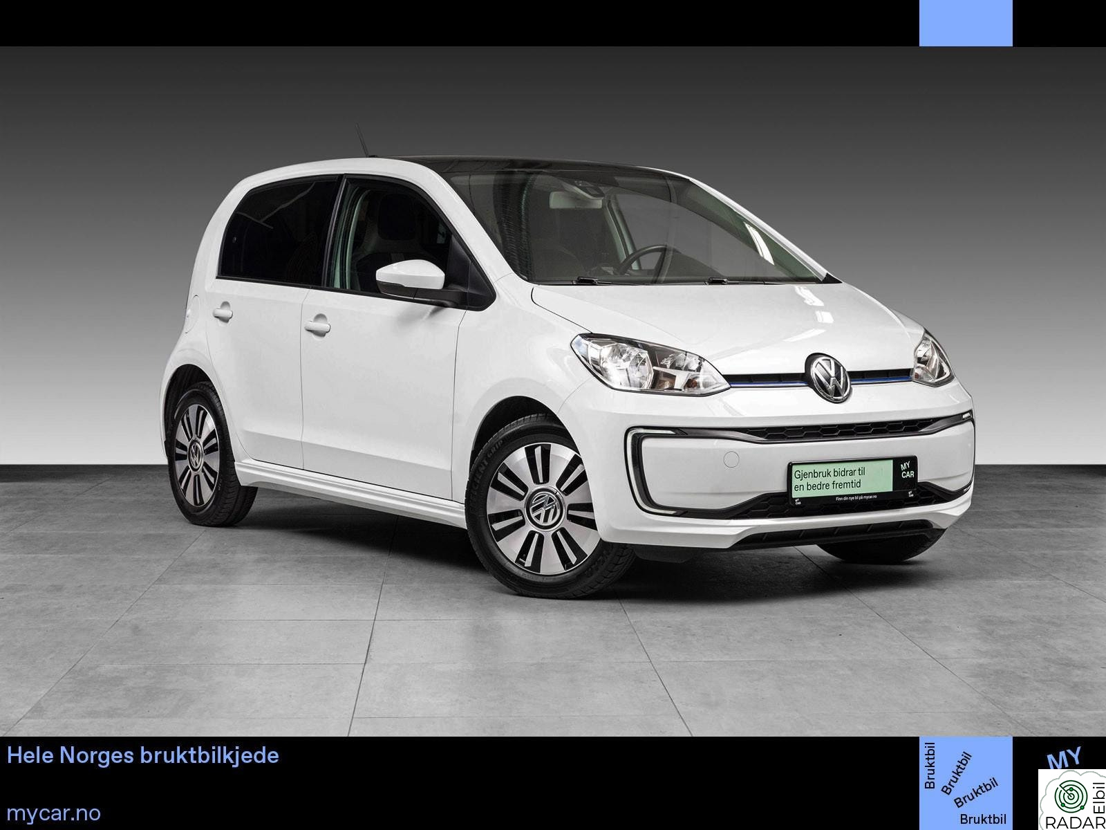 VOLKSWAGEN UP! 82hk /Soltak/Cruisekontroll/Navigasjon/Ryggekamera/Dab+