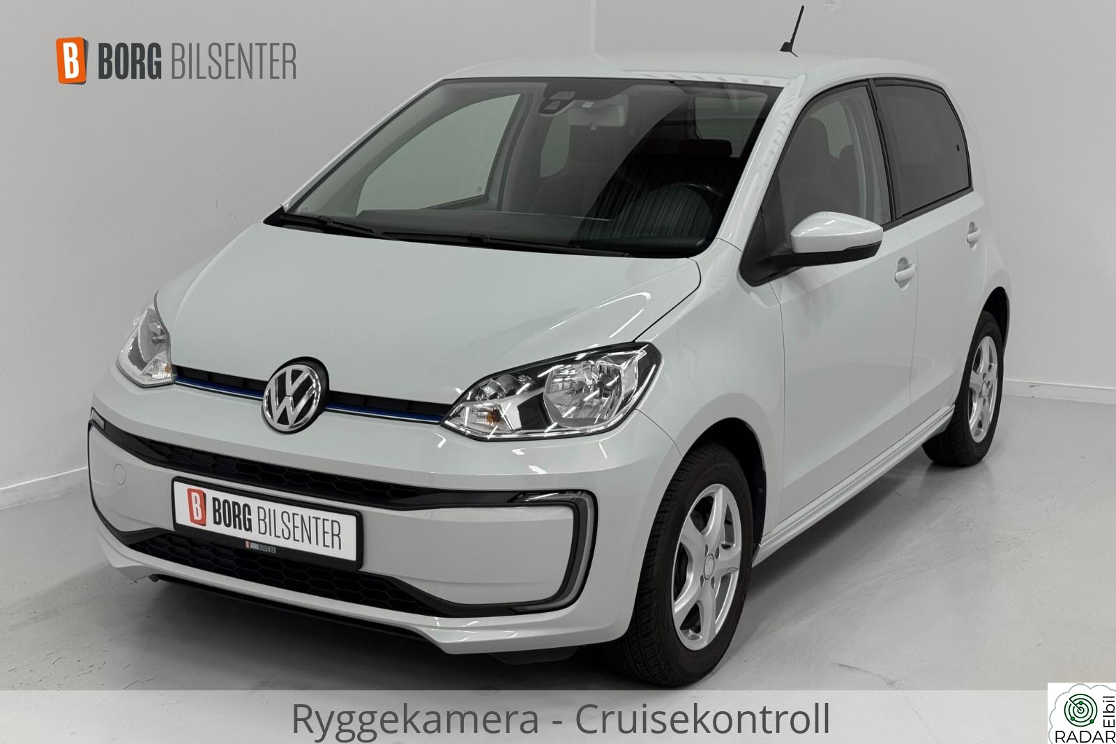VOLKSWAGEN UP! e-UP! 82hk. Lav km, Velholdt, Ny EU