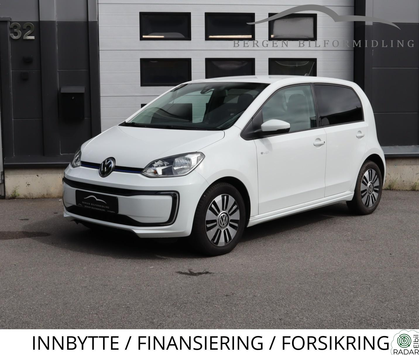 VOLKSWAGEN UP! E-UP/ 160km/ Automat/ Ryggekamera/ Lav KM+