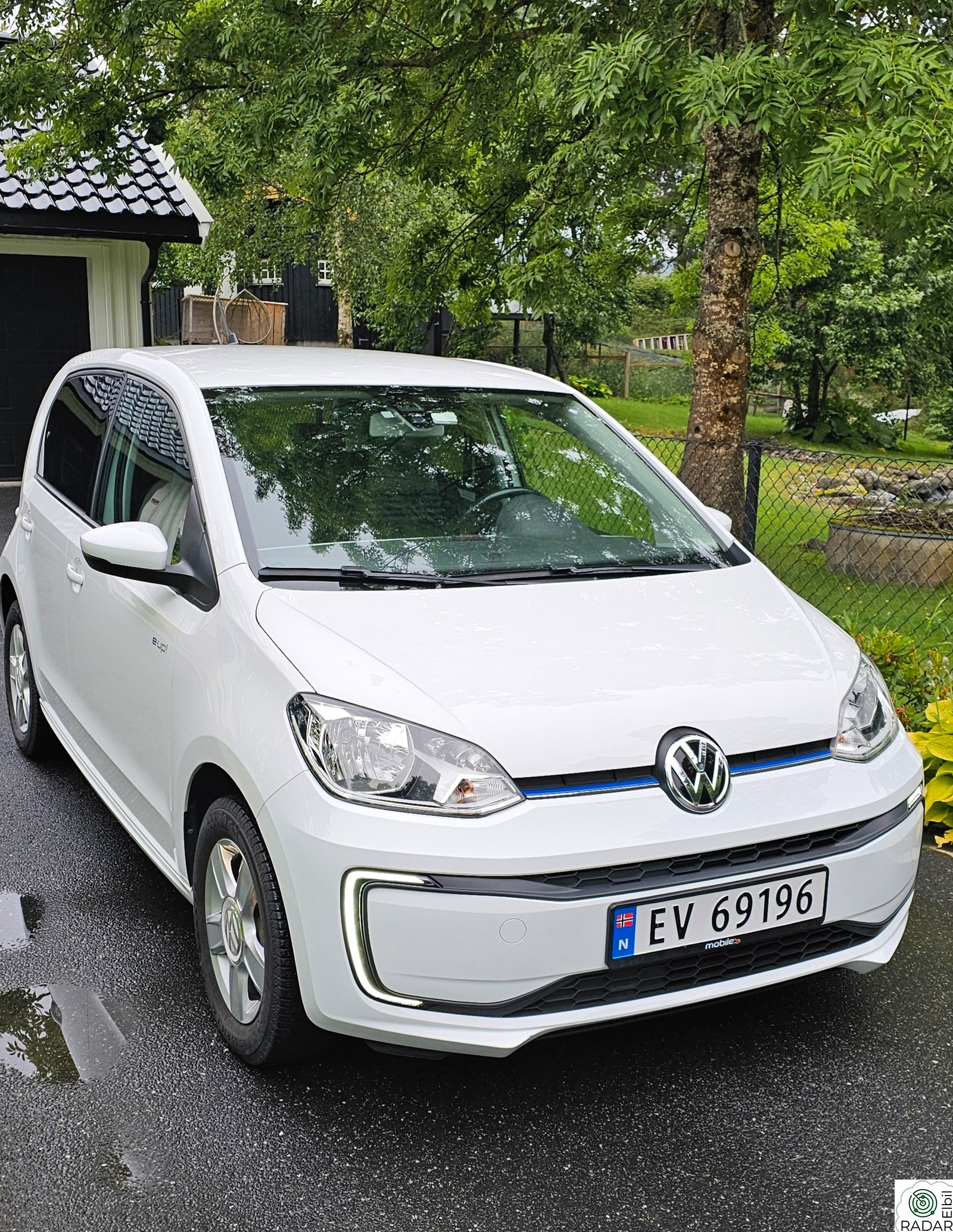 VOLKSWAGEN UP! VW E-Up! Lav KM! NAF test batt 95%! EU godkj til apr 27