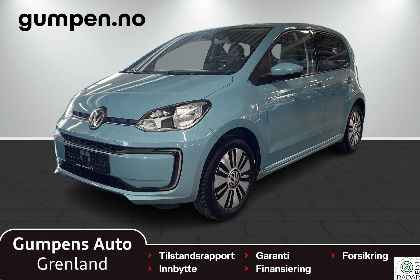 VOLKSWAGEN UP! e-up! high      82hk DAB/BT/KAMERA/CRUISE/OPPV.FRONTRUT