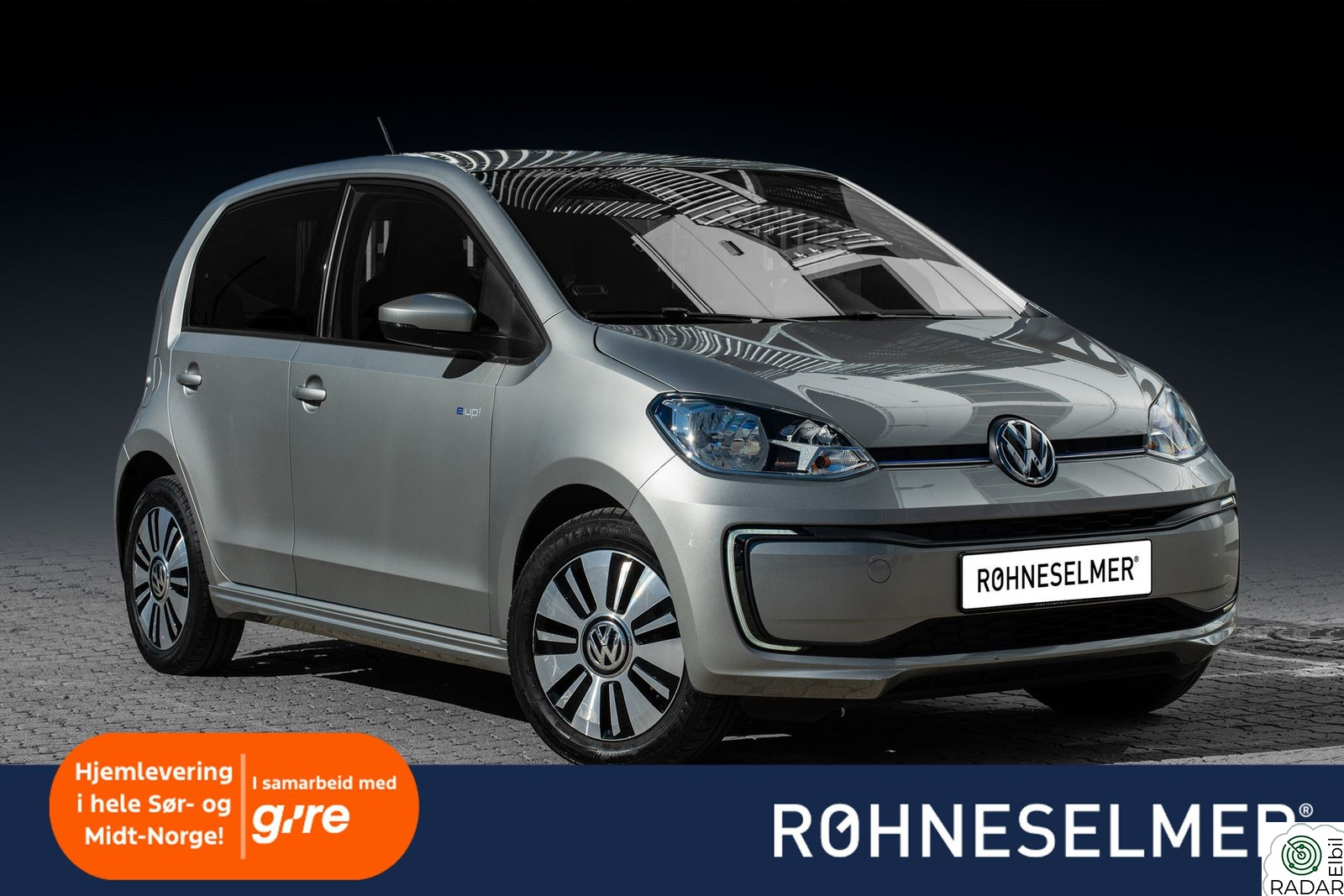 VOLKSWAGEN UP! E-up|Lav-km|Ryggekamera|Velholdt|Innbytte|Finans