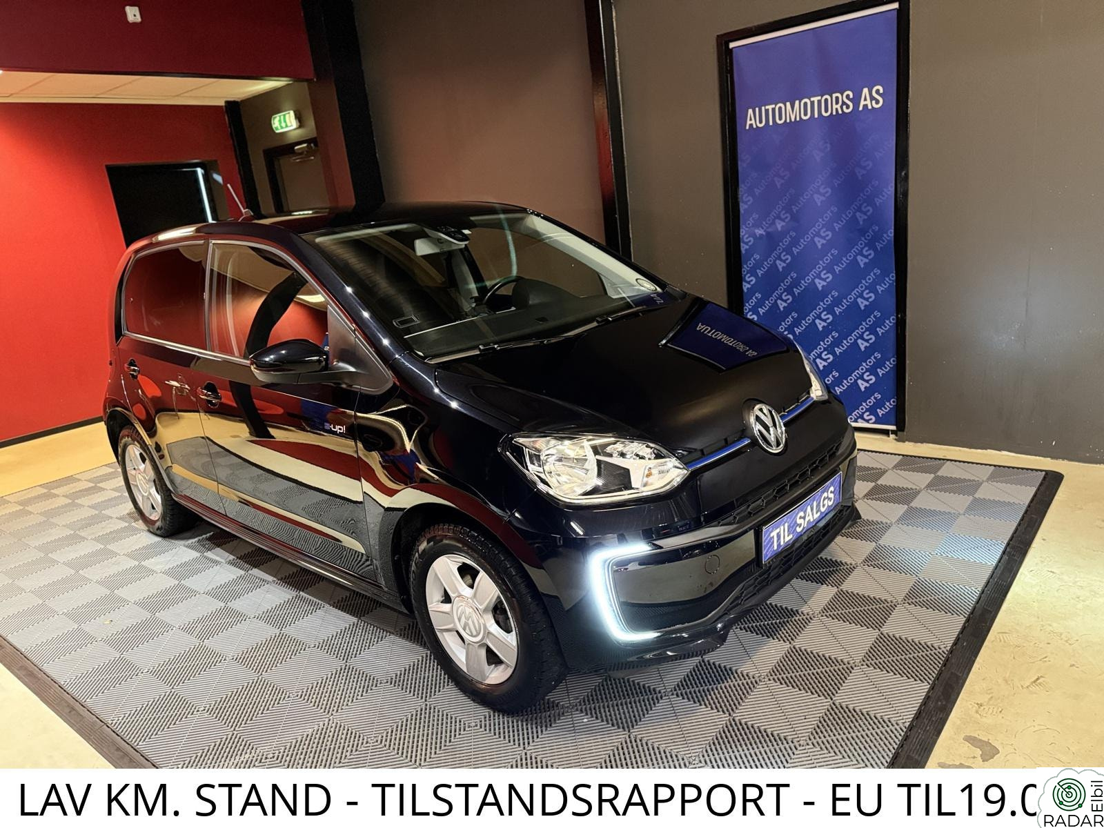 VOLKSWAGEN UP! RYGGEKAMERA / ISOFIX /BT / DAB+/ PDC/Cruise Controll