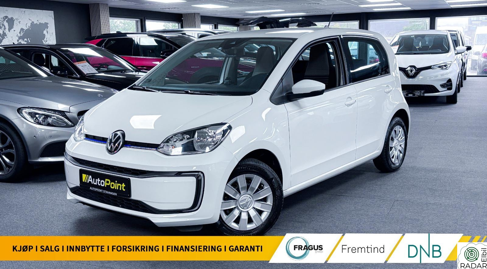 VOLKSWAGEN UP! e-UP/32kw/RANGE/257KM/83HK/R.KAM/DAB/CRUISE/EU.12-2026