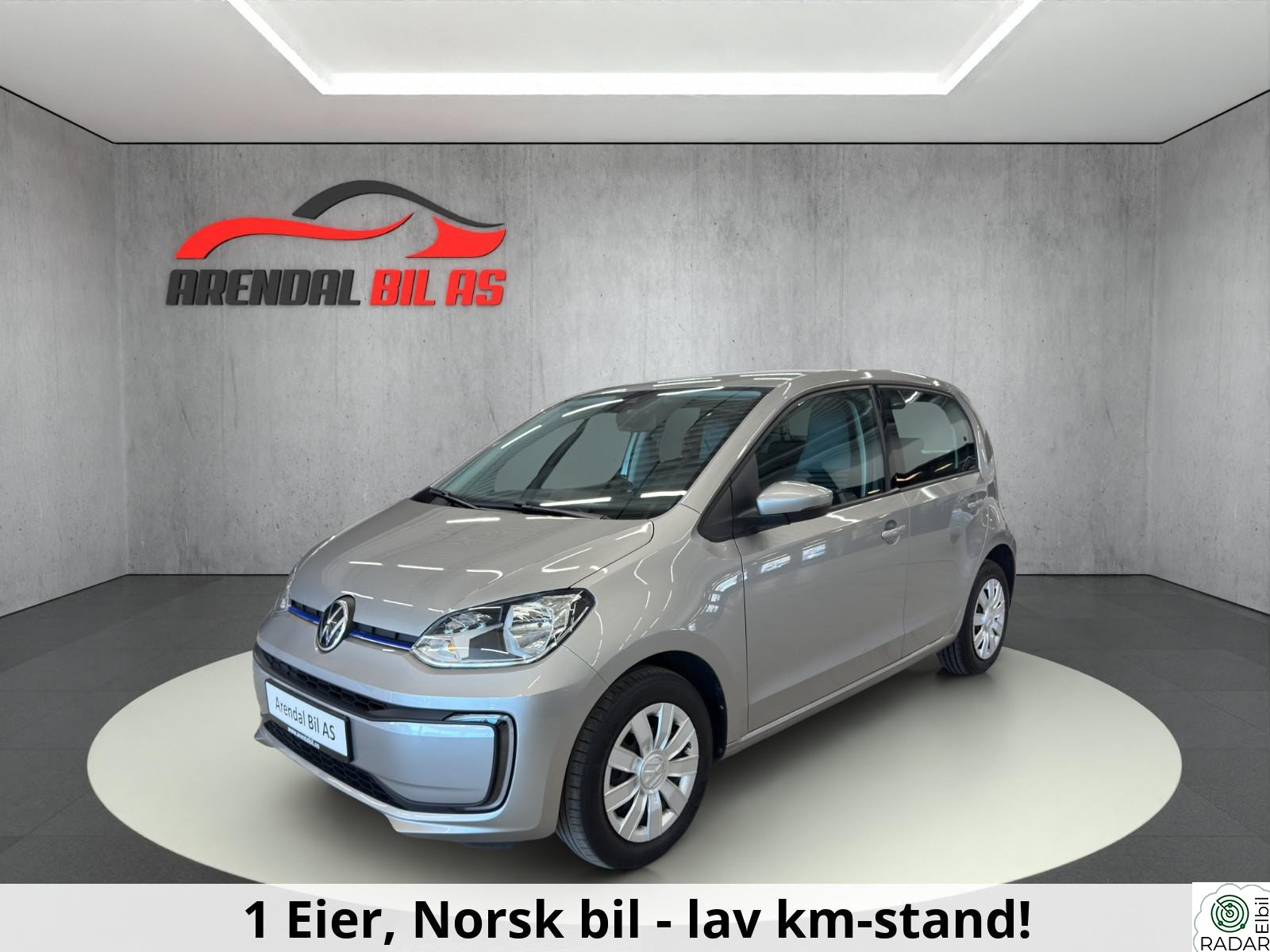 VOLKSWAGEN UP! 257 km rekkevidde | Ryggekamera | Cruise | DAB | 1 Eier