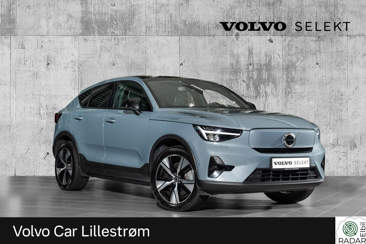 VOLVO C40 Twin Ultimate Panoramaglasstak 360-Ryggekamera