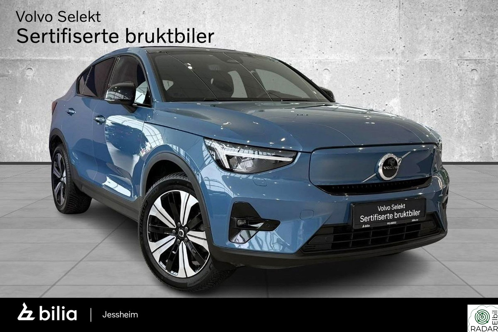 VOLVO C40 408Hk AWD Plus, Google, Varmepumpe, Kamera