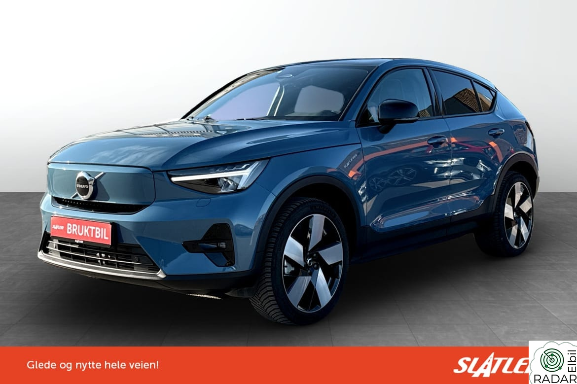 VOLVO C40 Recharge Twin AWD 408Hk Plus, semiel- hengerfeste
