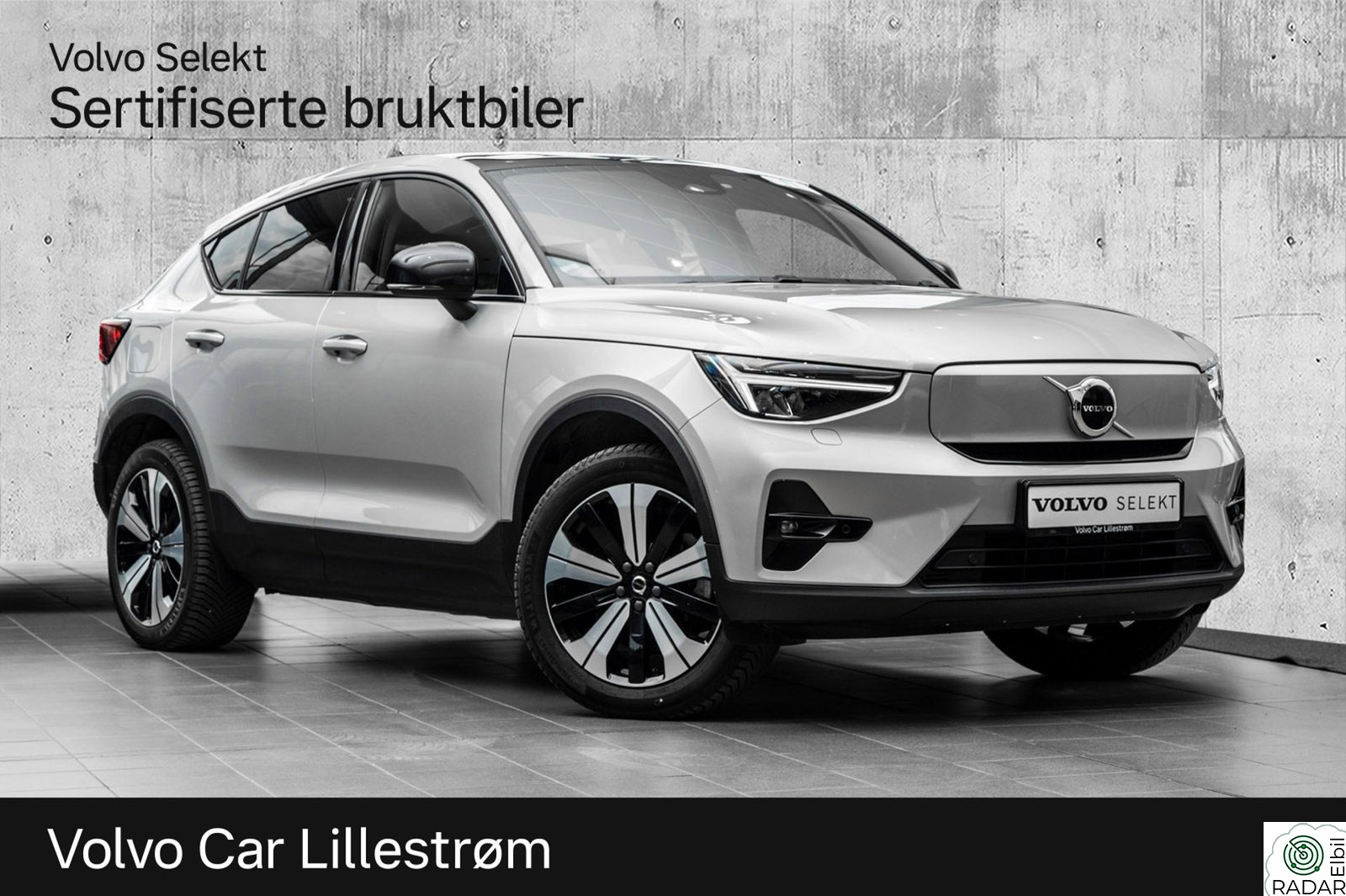VOLVO C40 El. Twin Plus 408Hk. Velutstyrt!