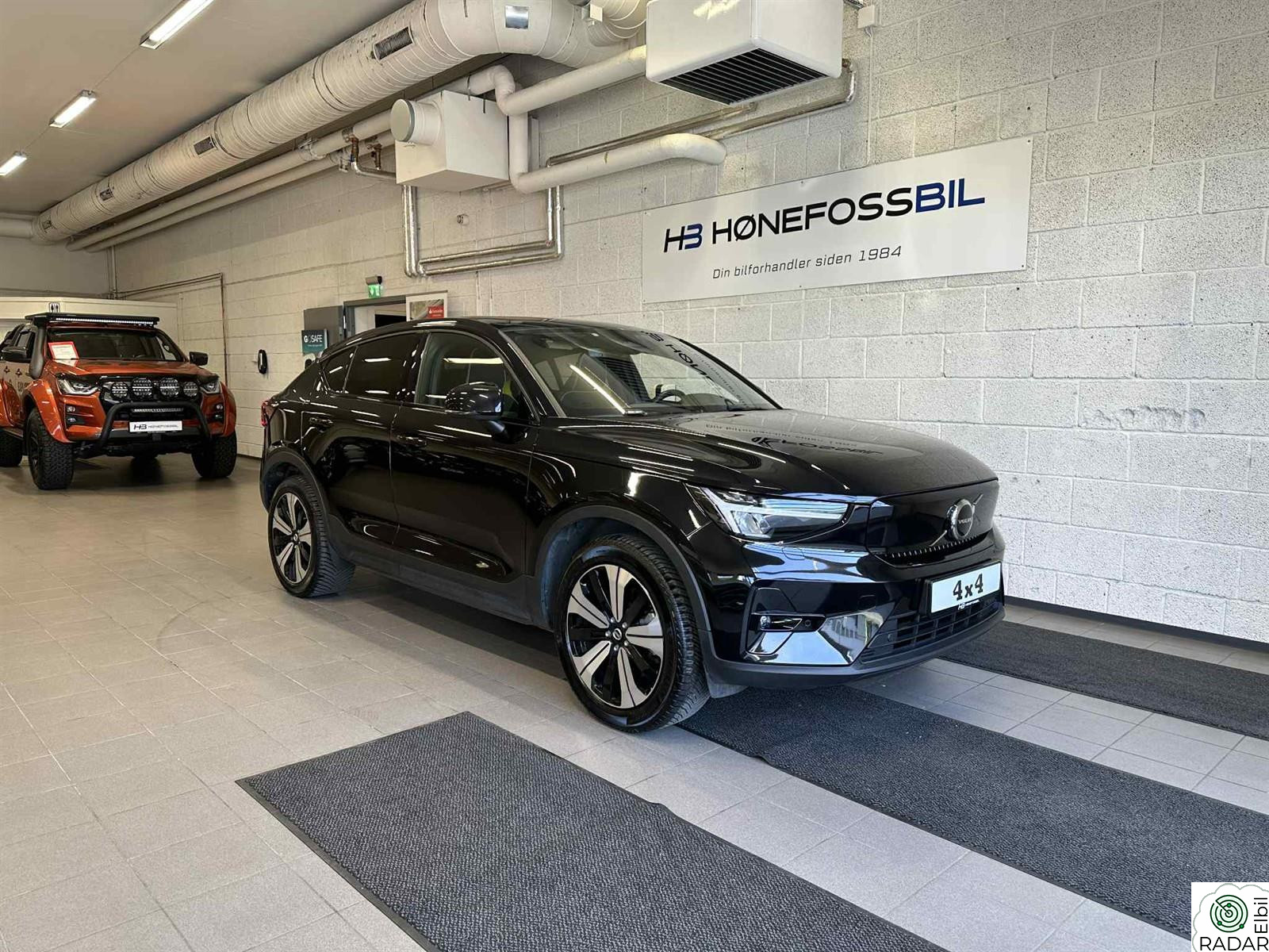 VOLVO C40 Recharge Twin 408HK Glasstak/Krok/SE KM!